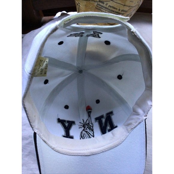 trucker hat baseball cap New York Statue of Liberty NY white,retro Polye… - Picture 3 of 4